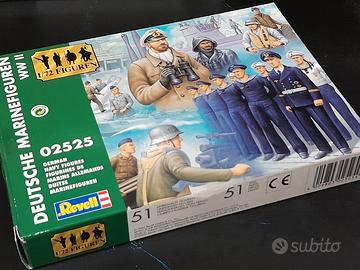 2 rare scatole di montaggio soldatini Revell 