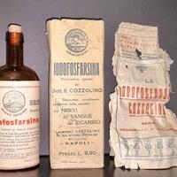 Scatola Iodofosfarsina Dott E. Cozzolino primi'900