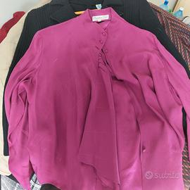 camicia seta donna