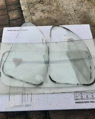 FIAT 500 F  EPOCA VETRI ORIGINALI 4 PEZZI