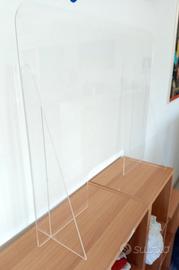 Barriera protettiva in plexiglas da ufficio