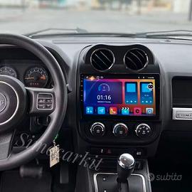 AUTORADIO 10'' 8+256GB ANDROID 14 PER JEEP COMPASS