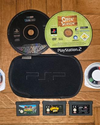 videogiochi per psp game boy advance e ps2