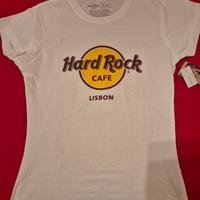 t shirt donna originale hard rock cafe lisbona 