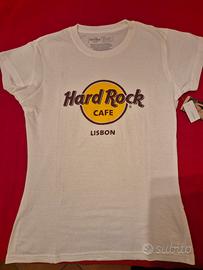t shirt donna originale hard rock cafe lisbona 