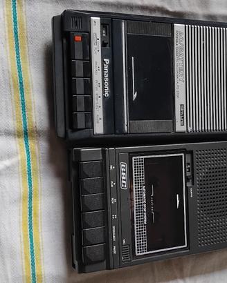 rgistregistratore a cassette vintage 