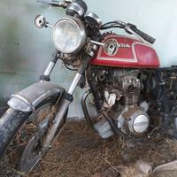Motocicletta Honda cb500 anni 70