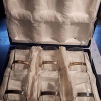 Bicchieri Paterna e Livi argento cristallo