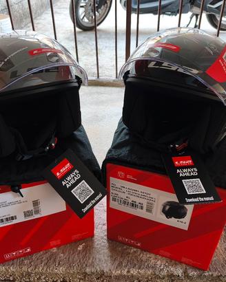 COPPIA CASCHI LS2  AIRFLOW 2