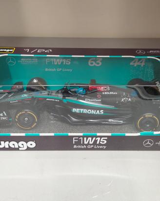 Die-Cast Mercedes F1 W15 Burago 1:24