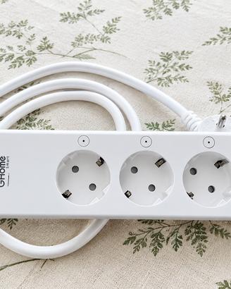 GHome Smart Multipresa 3 Prese Schuko + 3 USB