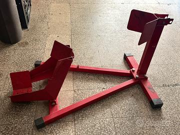 Cavaletto per trasporto moto