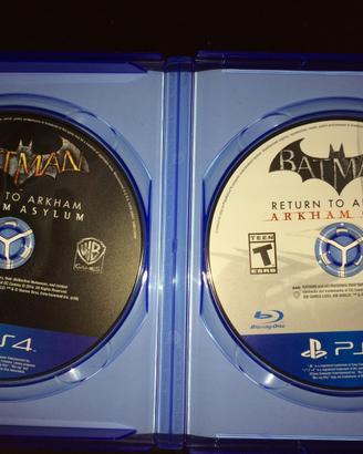 Batman return to arkham 2 dischi