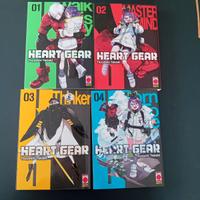 Heart Gear vol dal 1 al 4 (Manga Graphic Novel)