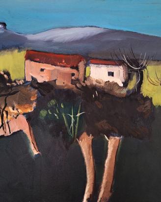 Piero BERTACCO (1924-1984), quadro olio su tela