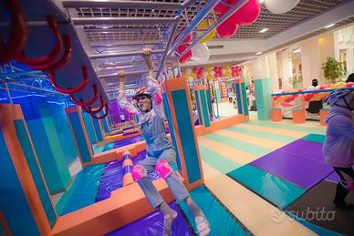 Gioco Percorso Avventura Ninja Warrior per Bambini