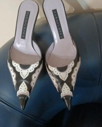 scarpe aperte particolari eleganti, poco usate
