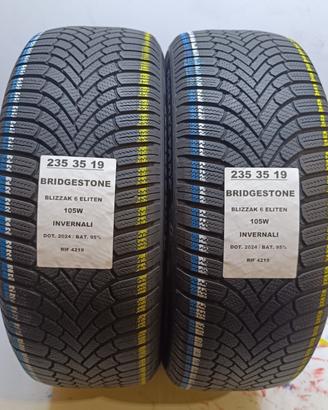 2 GOMME 235 55 19 BRIDGESTONE 2024 INV RIF4219
