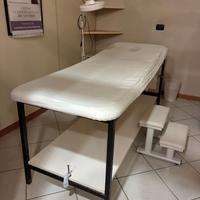 lettino per massaggi professionale con foro x viso