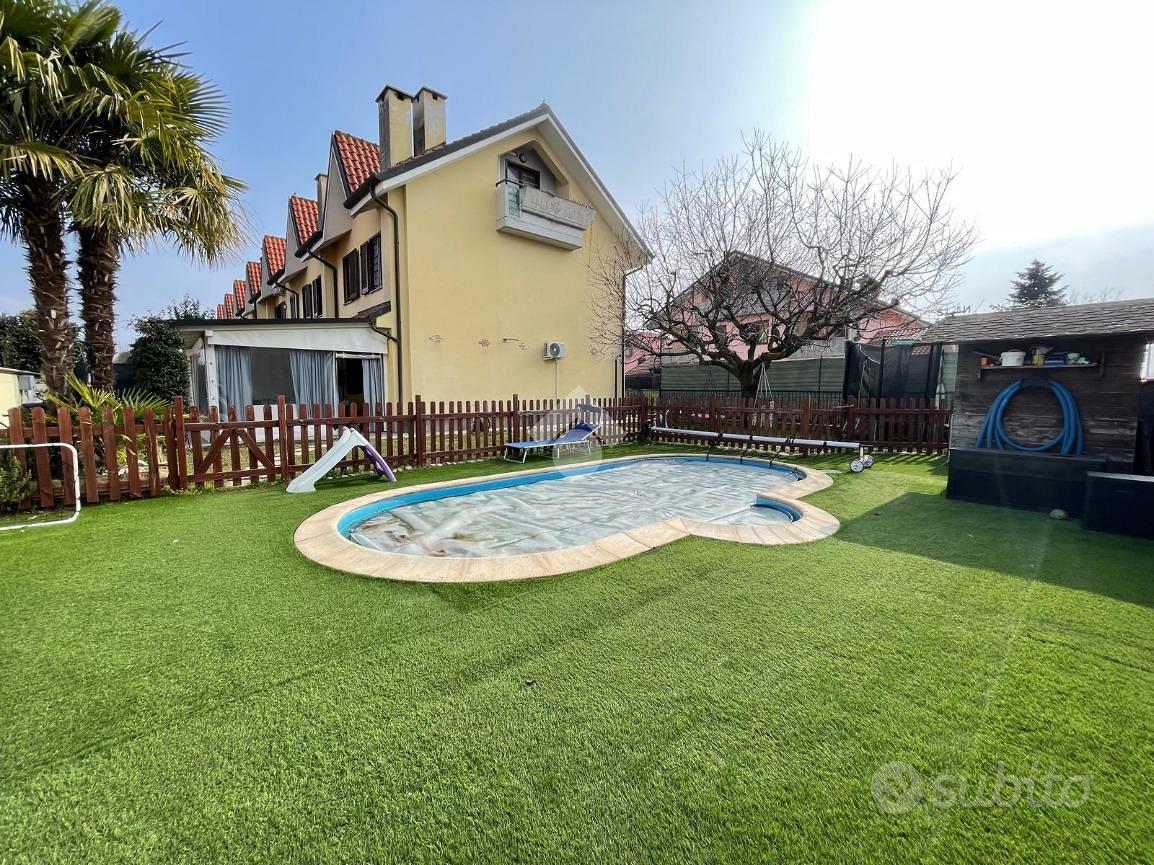 VILLA A SCHIERA D'ANGOLO A ARCONATE - Vista 3