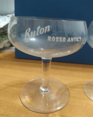 Bicchieri Buton Rosso Antico