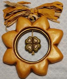 Thun addobbo cornice a stella e quadrifoglio dentr