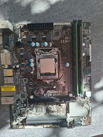 scheda madre cpu ram dissipatore