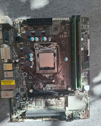 scheda madre cpu ram dissipatore