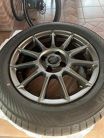 Pneumatici invernali e cerchi in lega Fiat500