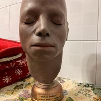 Michael Jackson Life Face Head Cast Thriller