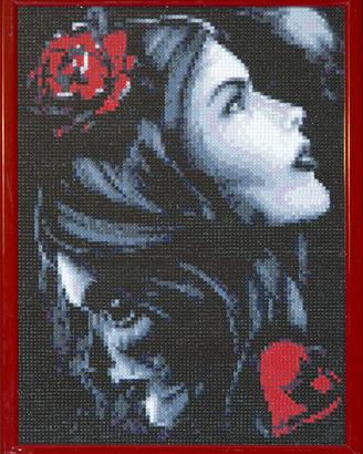 Quadro in diamond painting 5D