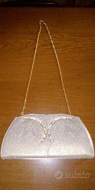 MELLUSO Borsa Pochette con Catena Tracolla Elegant