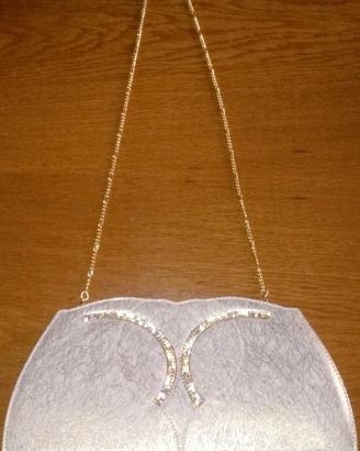 MELLUSO Borsa Pochette con Catena Tracolla Elegant