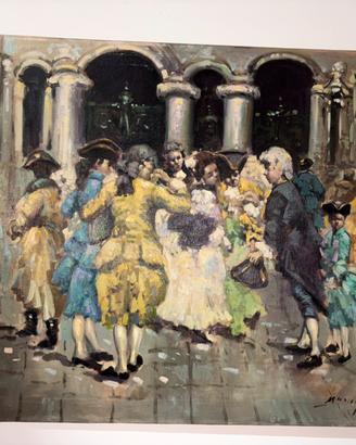 Quadro diponto a mano venezia