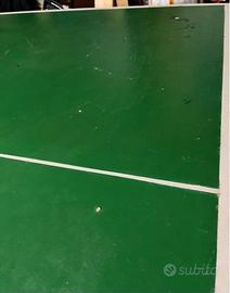 tavolo da ping pong artigianale