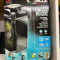 Filtro esterno acquario Sicce Whale 300-500L