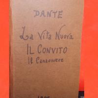 Antico Libro  Dante   1905