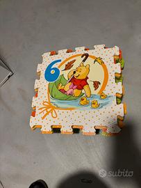 Tappeto puzzle winnie the pooh