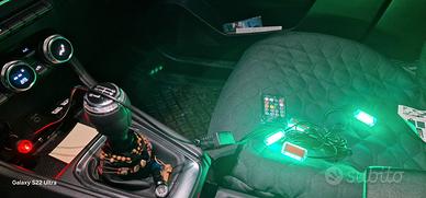 LUCI LED +CASSE AUDIO