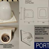 Cottoveneto, accessori  portalampada,ganci,mensole