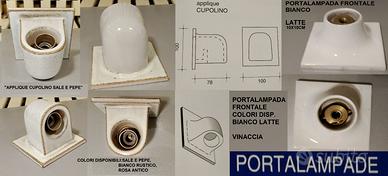 Cottoveneto, accessori  portalampada,ganci,mensole