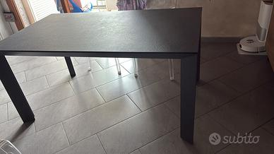Tavolo con prolunghe Riflessi grigio antracite