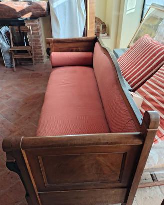 Divano stile impero piemontese