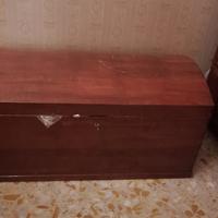 Baule in legno massello