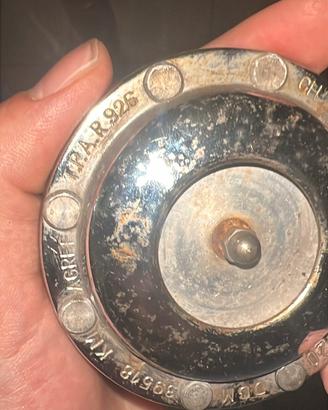 Clacson originale Cev 220 cromato vespa px / moto