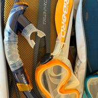 Pinne n.42 maschera e boccaglio