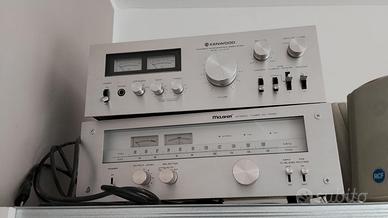 Amplificatore Kenwood e sinto radio McLaren