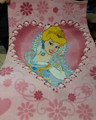 Tappetto principessa Cenerentola per bambini