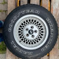 Cerchio e gomma jeep 15”