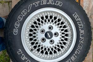 Jeep wrangler  e varie Cerchio e gomma 15”